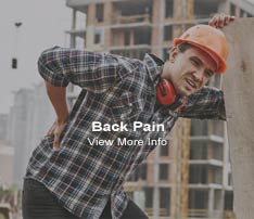 Graphic of Person Having Back Pain