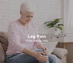 Graphic of Person Having Leg Pain